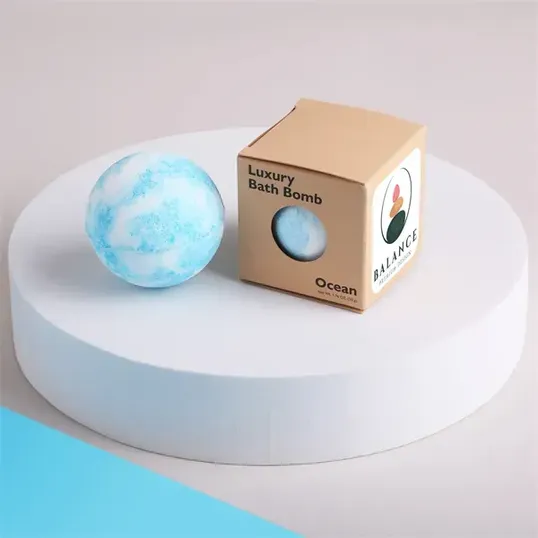 Mixie Luxury Bath Bombs 2 Piece Set in Jute Bag — view 5