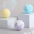 Mixie Luxury Bath Bombs 2 Piece Set in Jute Bag