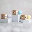 Mixie Luxury Bath Bombs 2 Piece Set in Jute Bag — view 2