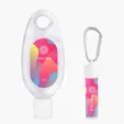 Mixie Moisturizing Hand Sanitizer & Lip Moisturizer Carabiner Kit — view 2