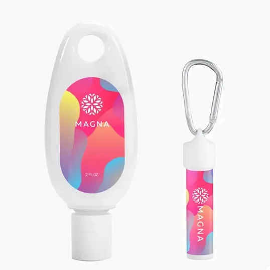 Mixie Sunscreen & Lip Moisturizer Carabiner Kit — view 2
