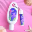 Mixie Sunscreen & Lip Moisturizer SPF15 Carabiner Kit