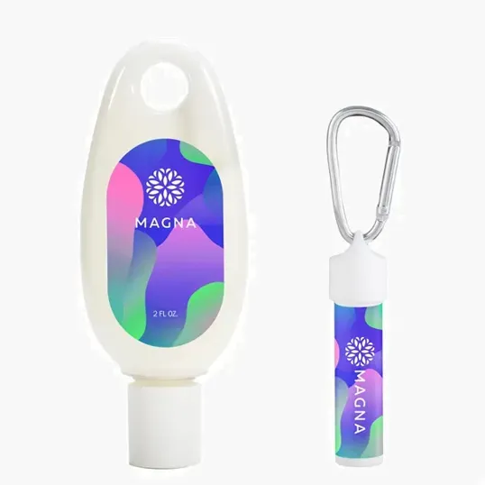 Mixie Hand & Body Lotion & Lip Moisturizer SPF15 Carabiner Kit — view 3
