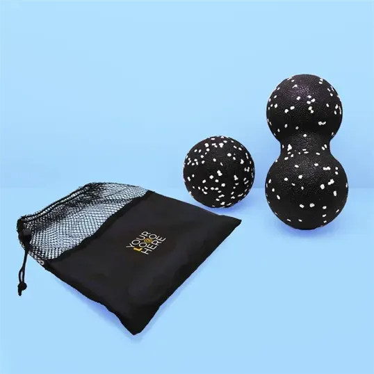 Malmo Massage Ball Set with Drawstring Bag