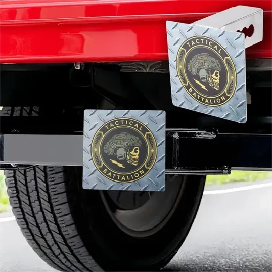 Best Promotions USA Metal Trailer Hitch Cover — view 4