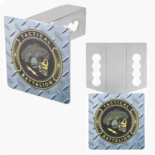 Best Promotions USA Metal Trailer Hitch Cover — view 7