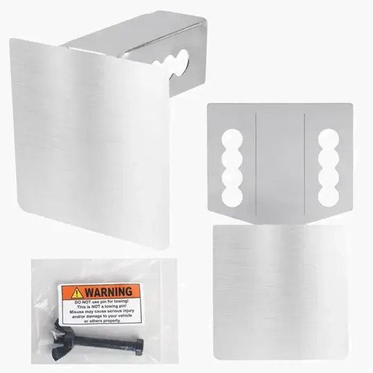 Best Promotions USA Metal Trailer Hitch Cover — view 8