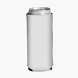 Full Color 12 oz Slim Neogreen™ Recycled Can Cooler — view 5