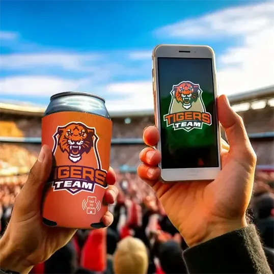 Full Color NFC Connect Can Cooler