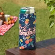 Reversible Slim Neoprene Can Cooler