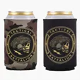 HPG Gold Full Color Reversible Neoprene Can Cooler — view 8