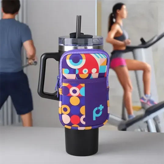 HPG Gold Full Color Neoprene Tumbler Pouch