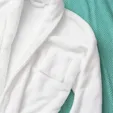 Cascade Coral Velvet Bathrobe — view 5