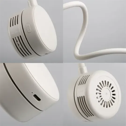 Mixie E-Z Breezy Rechargeable Neck Fan — view 2