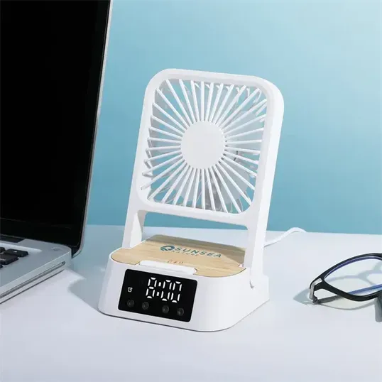 Cool & Connect 4-In-1 Desk Fan