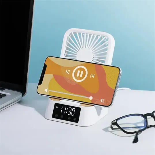 Cool & Connect 4-In-1 Desk Fan — view 2