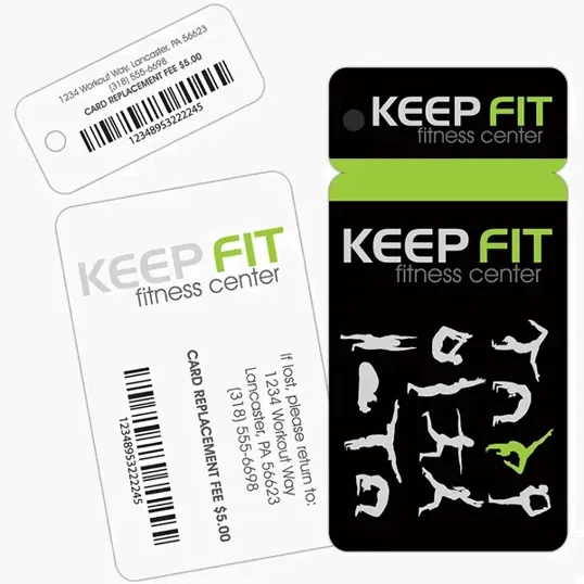 Prism Card & Key Tag Set, 4 5/16" x 2 1/8"