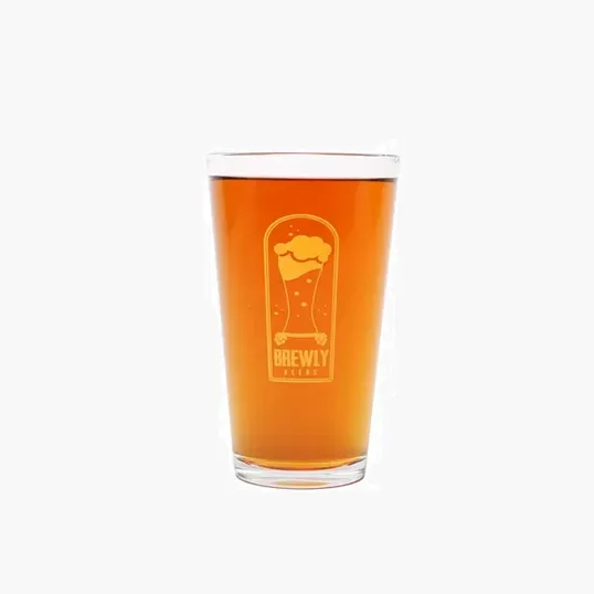 Denwell 16 oz Pint Glass — view 3