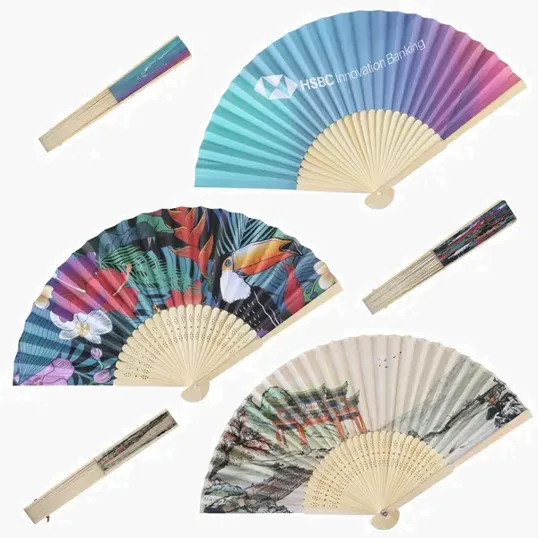 BCG Creations Printed Dynasty Hand Fan — view 3