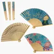 BCG Creations Printed Dynasty Hand Fan — view 7