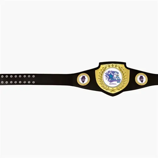 Shield Championship Belts, 52" Leather
