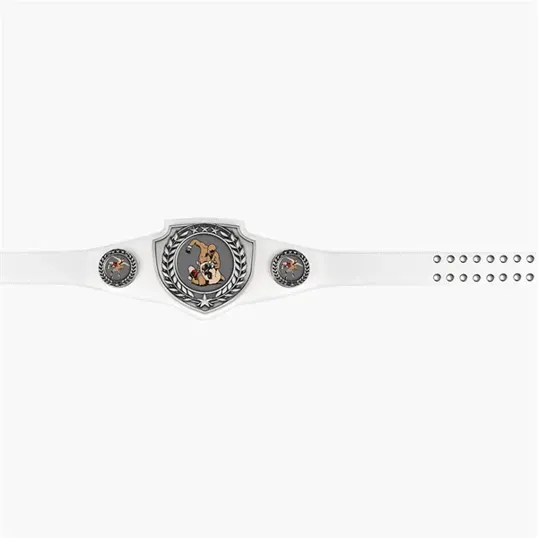 Shield Championship Belts, 52" Leather — view 4