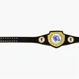 Shield Championship Belts, 52" Leather