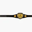 Shield Championship Belts, 52" Leather — view 2