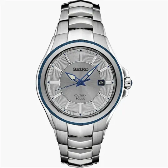 Seiko Coutura Solar Stainless Steel Watch