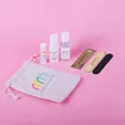 Mixie Petite Spa Mix Jute Tote Bag