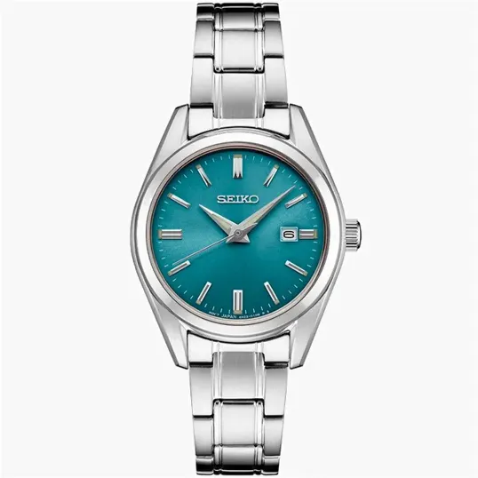 Essentials SS Quartz Blue Dial Watch
