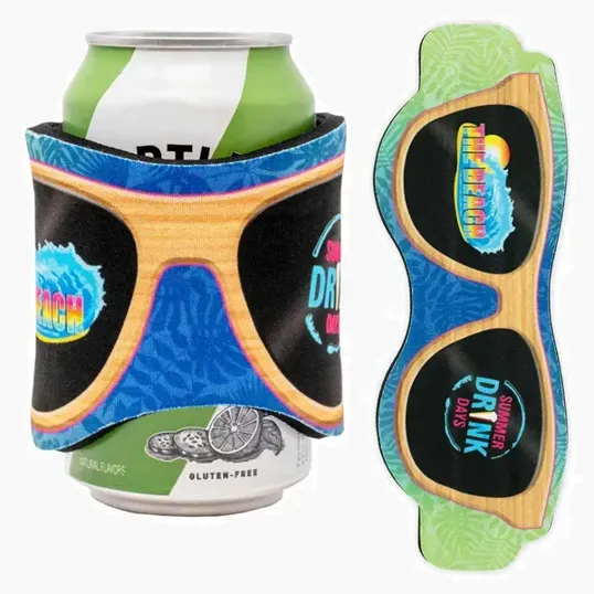 Full Color Glasses Shaped Slap Wrap™ — view 2