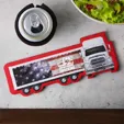 Full Color Truck Shaped Slap Wrap™ — view 2