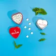 Mixie Small Heart Shaped Mint Tin — view 4