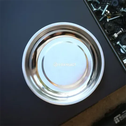 PartSaver Stainless Magnetic Bowl — view 5