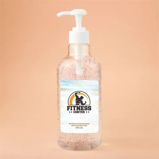 Mixie 16 oz Hand Sanitizer Gel with Moisturizing Beads — view 3