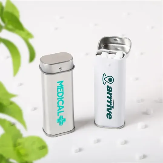 Mixie Tall Mini Mints Tin Container
