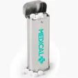 Mixie Tall Mini Mints Tin Container — view 2