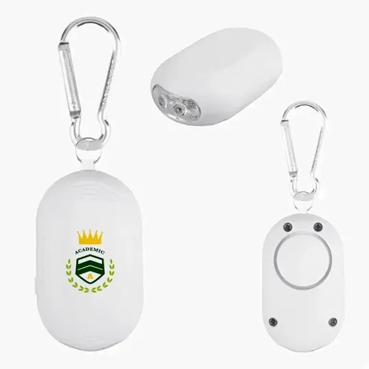 AlertPod Rechargeable Safety Alarm with LED Lights — view 4