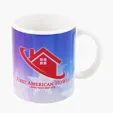 Denwell USA Full Color 11oz White Ceramic Mug — view 2