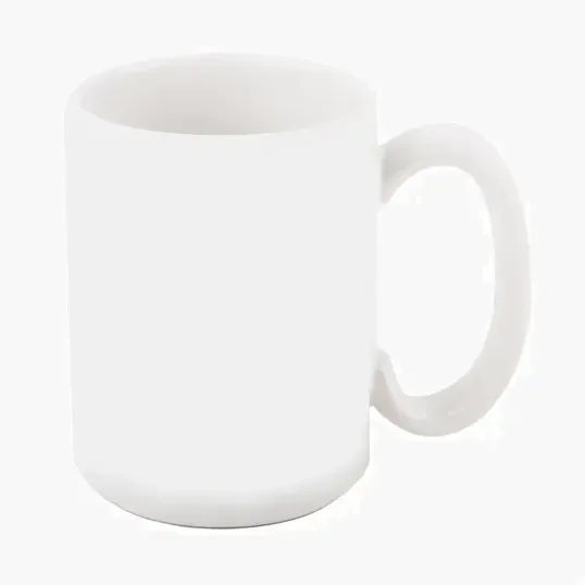 Denwell USA Full Color 15 oz White Ceramic Mug — view 3