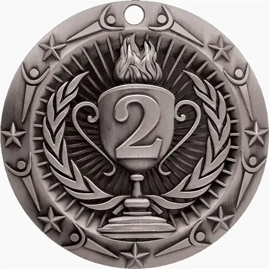 BCG Creations Stock World Class Sports & Academic Medals — view 2