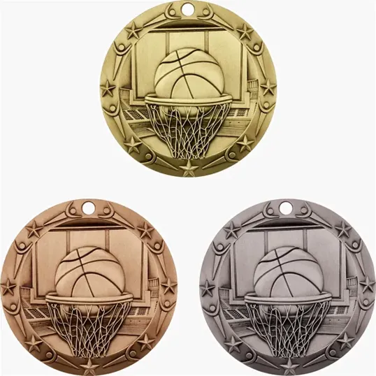 BCG Creations Stock World Class Sports & Academic Medals — view 6