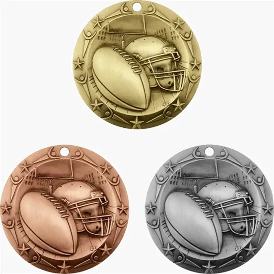 BCG Creations Stock World Class Sports & Academic Medals — view 9