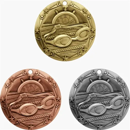 BCG Creations Stock World Class Sports & Academic Medals — view 15