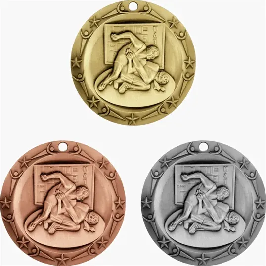BCG Creations Stock World Class Sports & Academic Medals — view 19