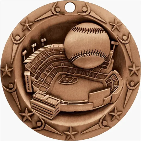 BCG Creations Stock World Class Sports & Academic Medals — view 25