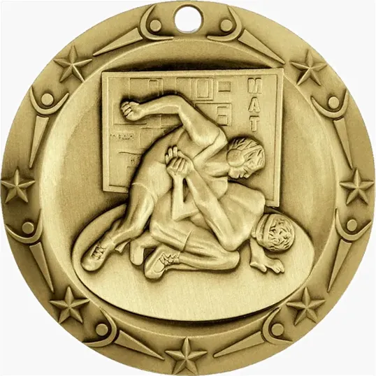 BCG Creations Stock World Class Sports & Academic Medals — view 64