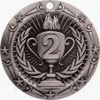 BCG Creations Stock World Class Sports & Academic Medals — view 2