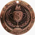 BCG Creations Stock World Class Sports & Academic Medals — view 3
